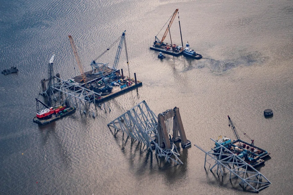 The fallen bridge is one of three highway routes traversing Baltimore Harbor – the two others are tunnels beneath the harbor – and handles 31,000 cars per day, or 11.3 million vehicles a year.