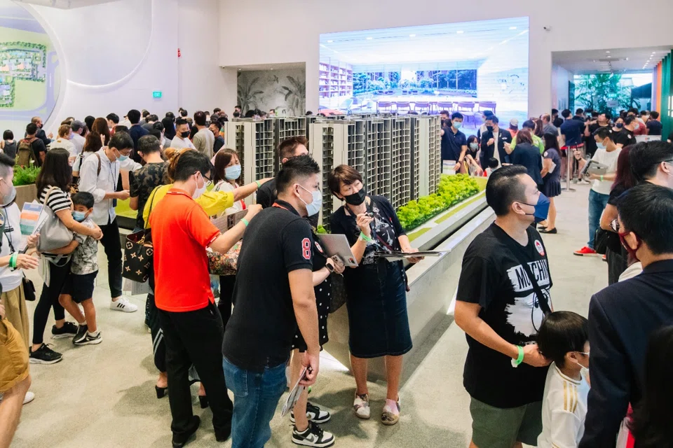 Eligible buyers on Dec 3 bought 447 units at Tenet EC, which had an average launch price of about S$1,360 per square foot.