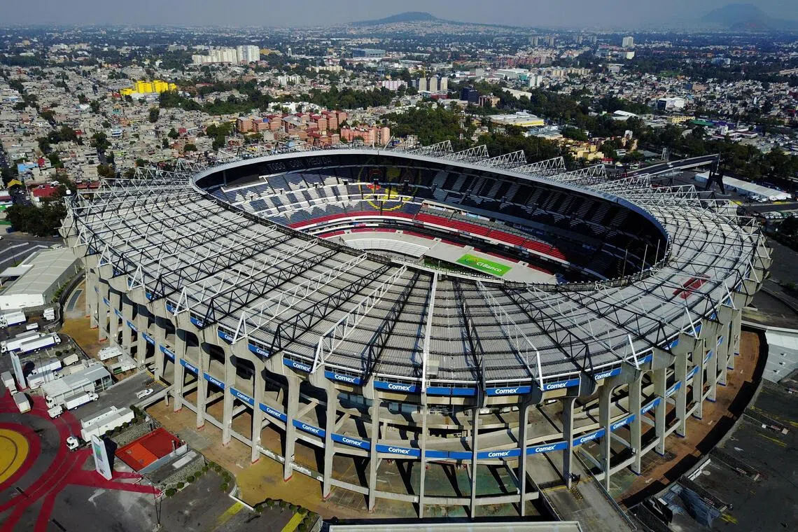The iconic Azteca Stadium in Mexico City is undergoing a major renovation and will host the opening match of the 2026 Fifa World Cup in June.