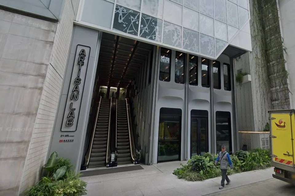 The 22-storey tower Artisan Lab is located in the industrial area of San Po Kong. 