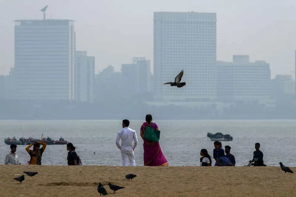 The Chowpatty beach in Mumbai. Part of France and wider Europe’s huge fascination with India is the belief that it is a potential future superpower that could play a huge balancing role in the 21st century vis-a-vis China.