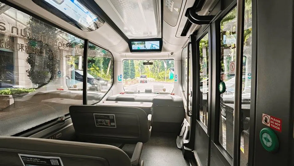 The Robobus has been plying a route at Resorts World Sentosa since last June.