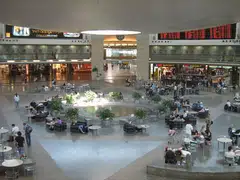 The project is intended to help alleviate traffic at Tel Aviv’s Ben Gurion Airport (pictured) and bolster the economy in the country’s south by creating around 50,000 jobs.