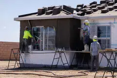 New residential construction decreased 11.4 per cent to an annualised rate of 1.32 million last month, restrained largely by single-family homes.