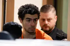 (Centre) Luigi Mangione, 26, is accused of shooting UnitedHealthcare chief executive Brian Thompson on a Manhattan street on Dec 4, triggering a nationwide manhunt that ended last week when he was spotted at a Pennsylvania McDonald’s.