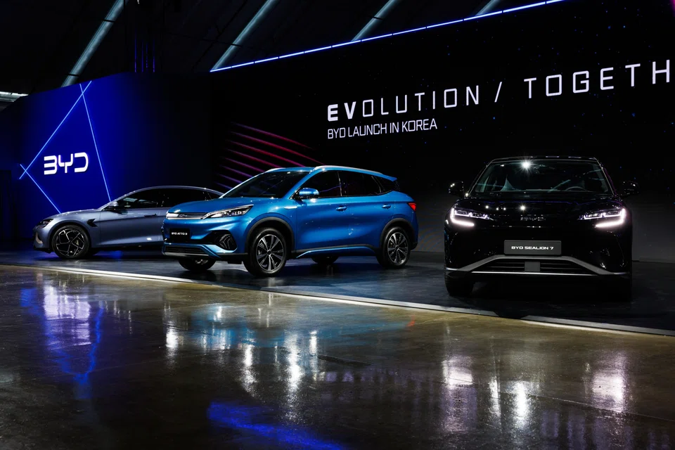 BYD has already launched in Japan and is set to be joined by Geely Automobile Holdings in South Korea as early as next year.