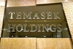 Temasek Holdings signboard 