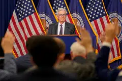 Some market watchers note that the market volatility generated by the headlines may work in Federal Reserve chairman Jerome Powell's favour.