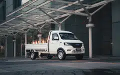 ShineRay Motors' T3EV, to be displayed at the Singapore Motorshow 2024, is a fully electric lorry pitched as a competitor to the popular Toyota Dyna.