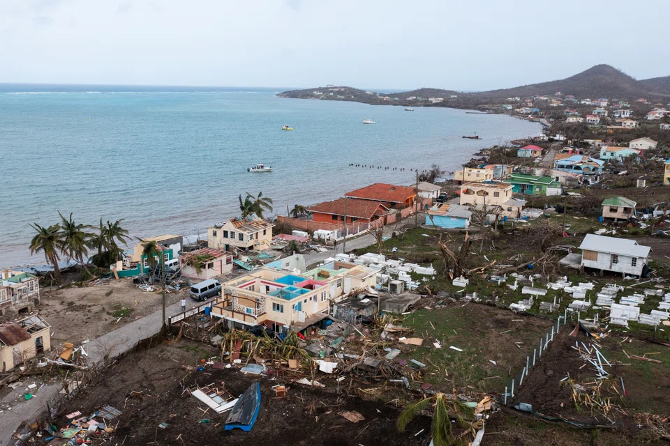 Hurricane Beryl levelled the island of Carriacou, home to nearly 10,000 people, and shaved about a third from Grenada’s gross domestic product in July.
