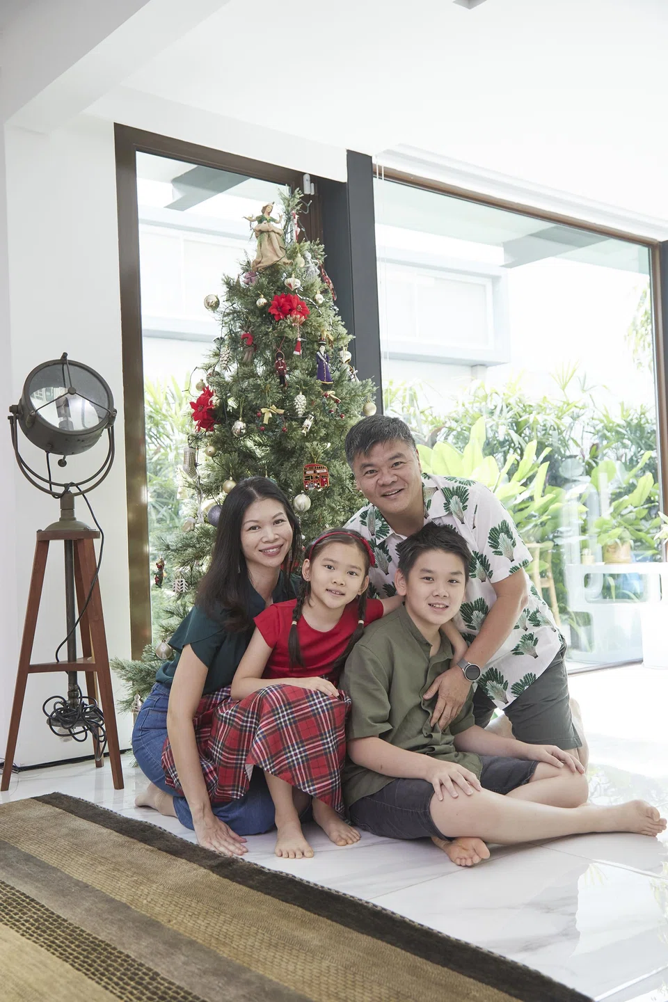 Loh Lik Peng will be spending Christmas in Singapore with family.