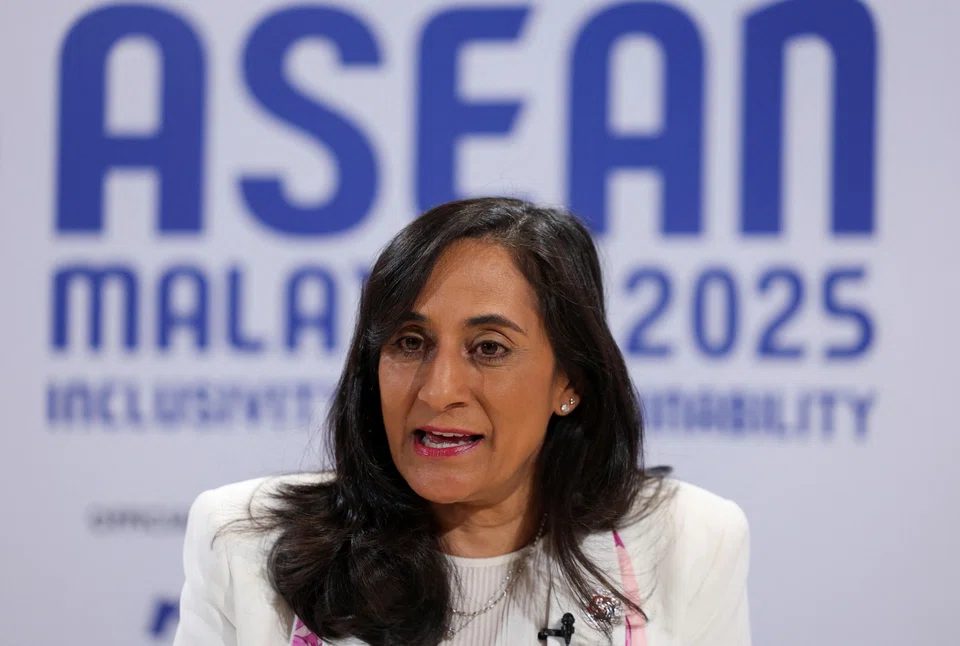  “We are currently negotiating with Asean a free trade agreement, and we look forward to the conclusion of those negotiations,” said Canadian Foreign Minister Anita Anand.  