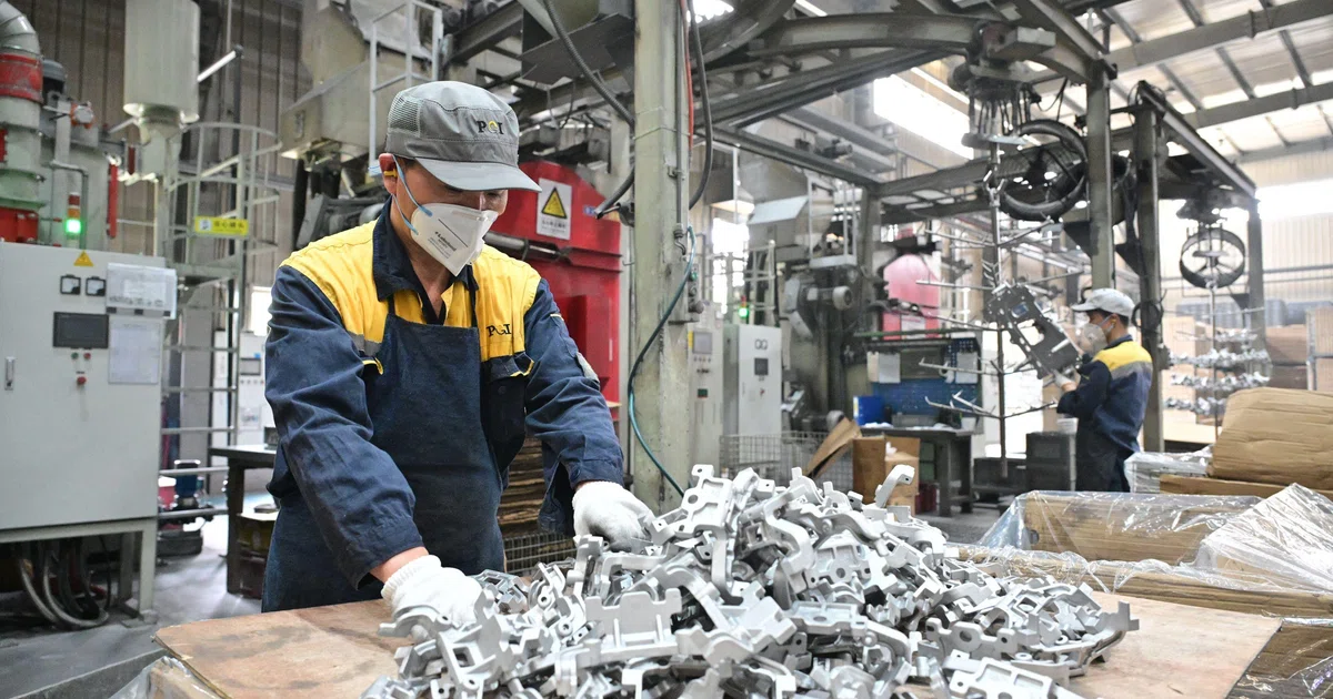 China's factory output resists tariff impact, retail sales disappoint ...