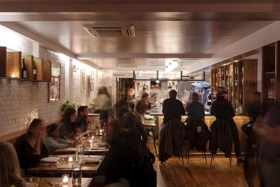 Place des Ftes in Brooklyn offers a list of mostly Spanish natural wines, but the food is pure New York. 