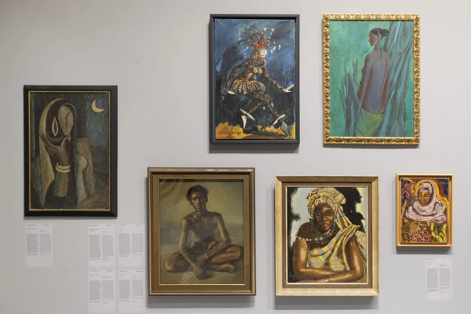 Chua Mia Tee's iconic 1955 portrait titled Road Construction Worker (second from left, bottom row) is on show at 
Venice Biennale 2024, which carries the provocative theme "Foreigners Everywhere". 