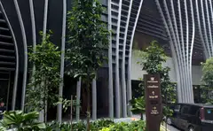 Citadines Raffles Place serviced residences are on levels nine to 16 of the 51-storey CapitaSpring. The building is on a site with about 56.5 years' balance lease.