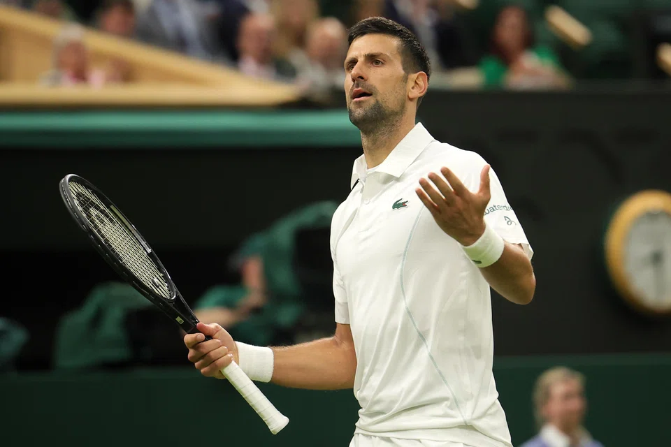 Djokovic will be playing in his 10th Wimbledon final and 37th at the 75 majors in which he has played.