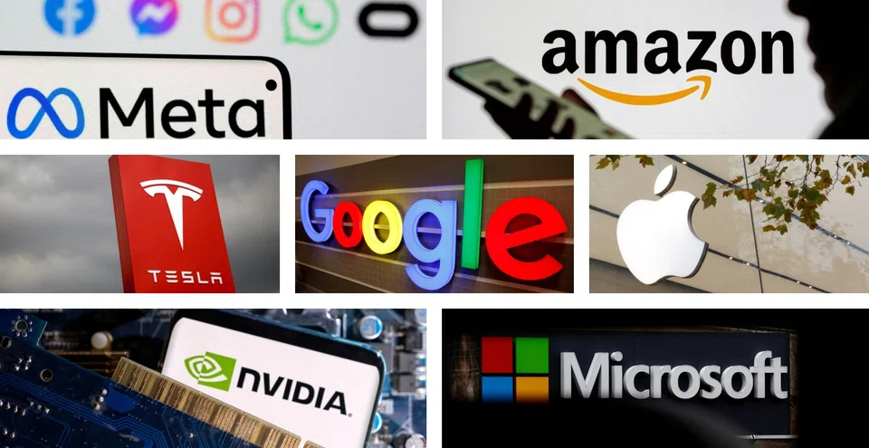 The “magnificent seven” have been propping up the S&P 500 index of blue-chip US companies for most of the year because of investor excitement about the growth of AI.
