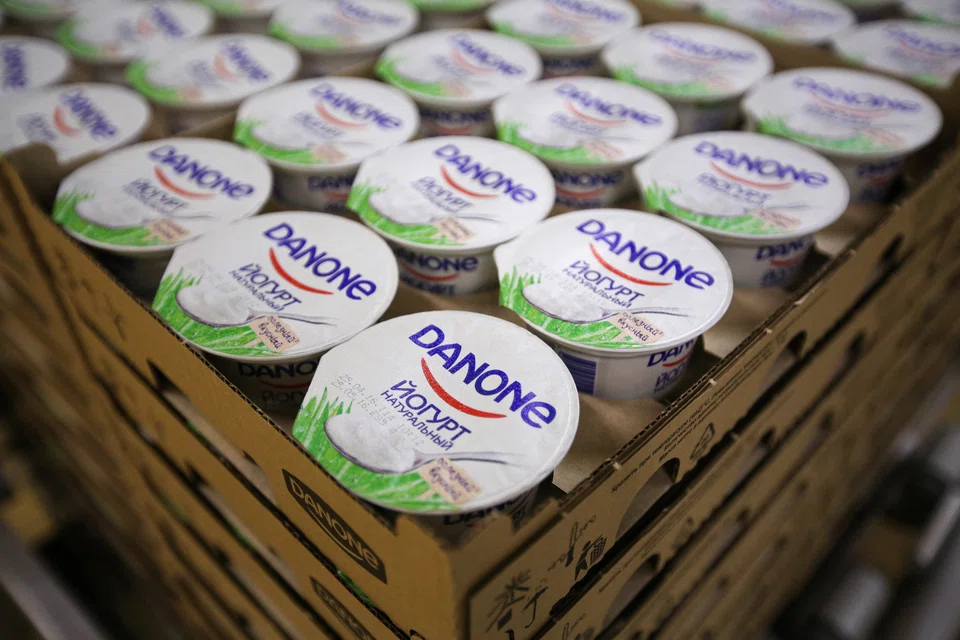 Danone said like-for-like sales increased 4 per cent in the second quarter, compared with 3.8 per cent expected by analysts.