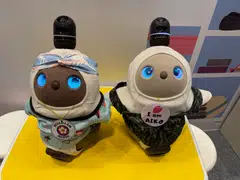 Lovots help children with developmental needs practise social interactions.