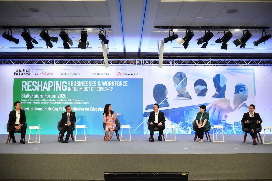 SkillsFuture forum to discuss reshaping businesses and workforce amid Covid-19