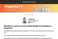 Possibly, property players will hope that Budget 2024 is a non-event for the sector, writes BT senior correspondent Leslie Yee.