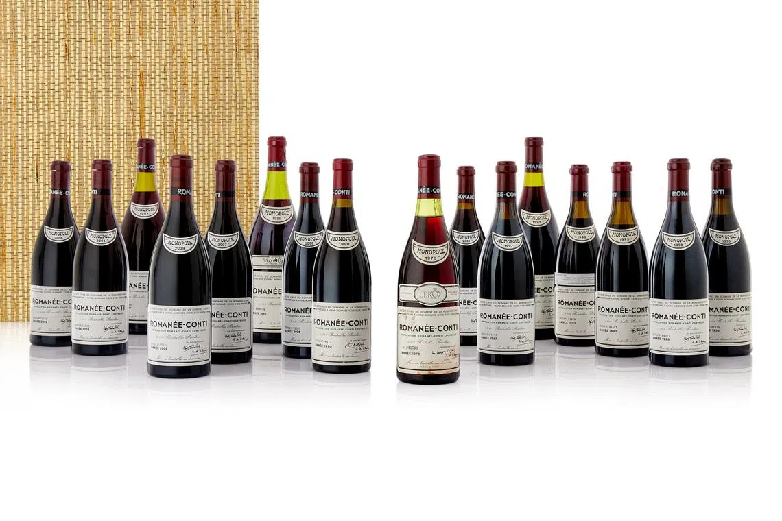 The collection, titled “The Majestic Cellar of Dr Albert Yeung”, includes selections from Domaine de la Romanee-Conti, Petrus and Chateau Palmer.