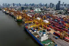 Thailand's finance ministry forecast GDP growth of 2 per cent for next year, with exports expected to dip 1.5 per cent.