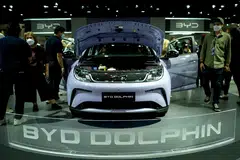 BYD’s sales in China are up almost 69 per cent this year, giving it an 11 per cent share of the overall car market, more than the Volkswagen brand or the Toyota brand, according to an analysis of sales data. 