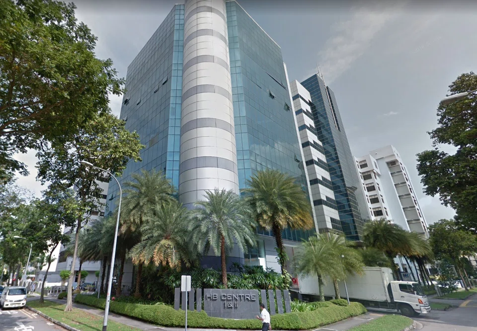 The building facade of HB Centres 1 and 2; the disposal of the properties is in the group’s “ordinary course of business”, Ho Bee Land says.