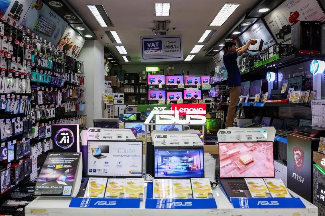 Thailand's core CPI, which excludes volatile fresh food and energy prices, rose 0.84 per cent in July from a year earlier, compared with a forecast increase of 0.90 per cent.