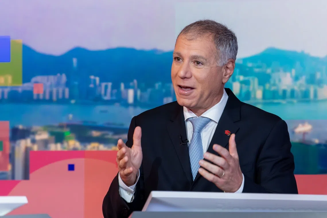 HSBC CEO Elhedery (above) said there was still more to be done to make it a simpler and leaner bank, as he continues a turnaround that has already involved thousands of job losses.