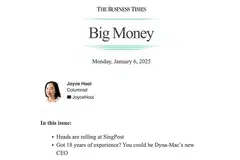 SingPost might be an outlier on the local landscape but, elsewhere, more CEOs than ever are jumping ship or being walked off a short plank, writes BT columnist Joyce Hooi.