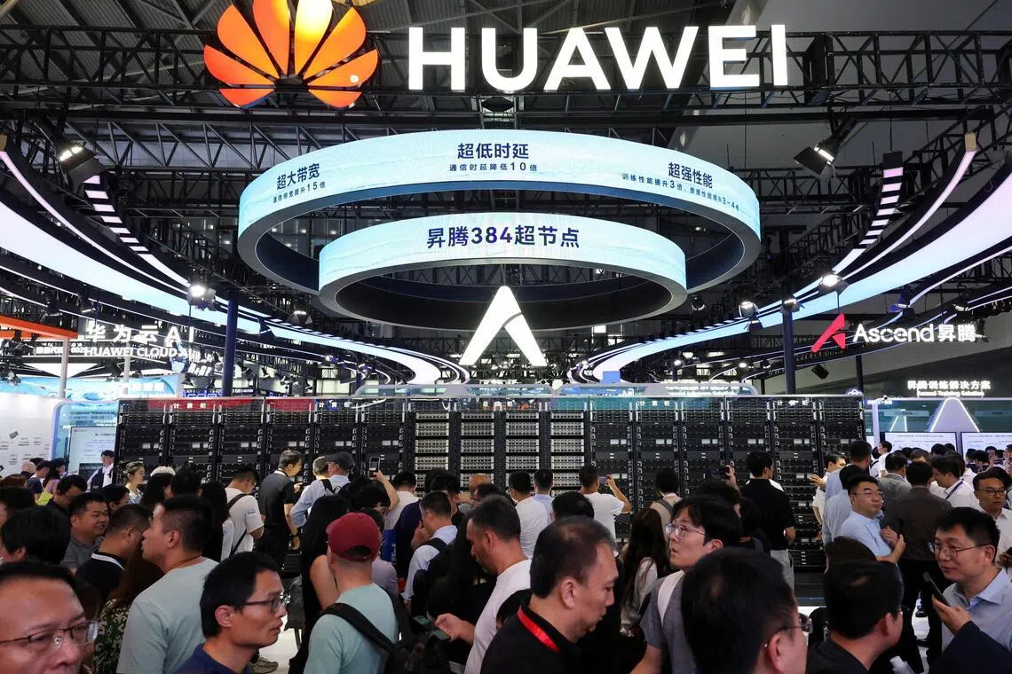 Huawei plans to ship around 750,000 of its new AI chip this year, say two sources.