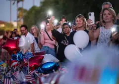 A makeshift memorial for conservative activist Charlie Kirk in Phoenix, Arizona. While partisan disagreement is as old as the republic, today’s polarisation represents a qualitatively different phenomenon.