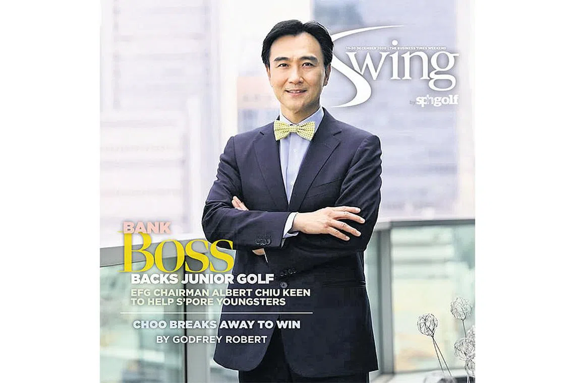 EFG boss Chiu throws his weight behind golf development