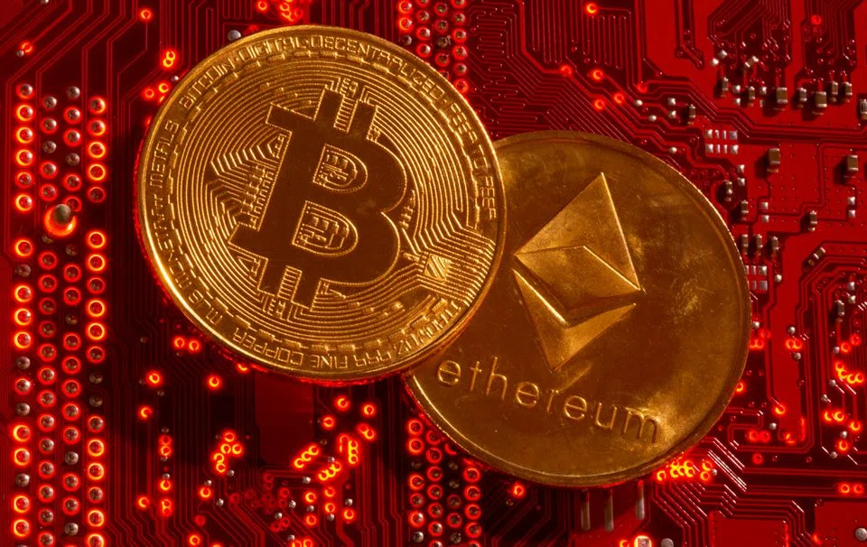 Bitcoin is up 28 per cent in July and Ether 70 per cent, though their rallies paused on Friday. 