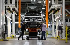 Factory orders jumped 5 per cent after falling 3.3 per cent in June.
