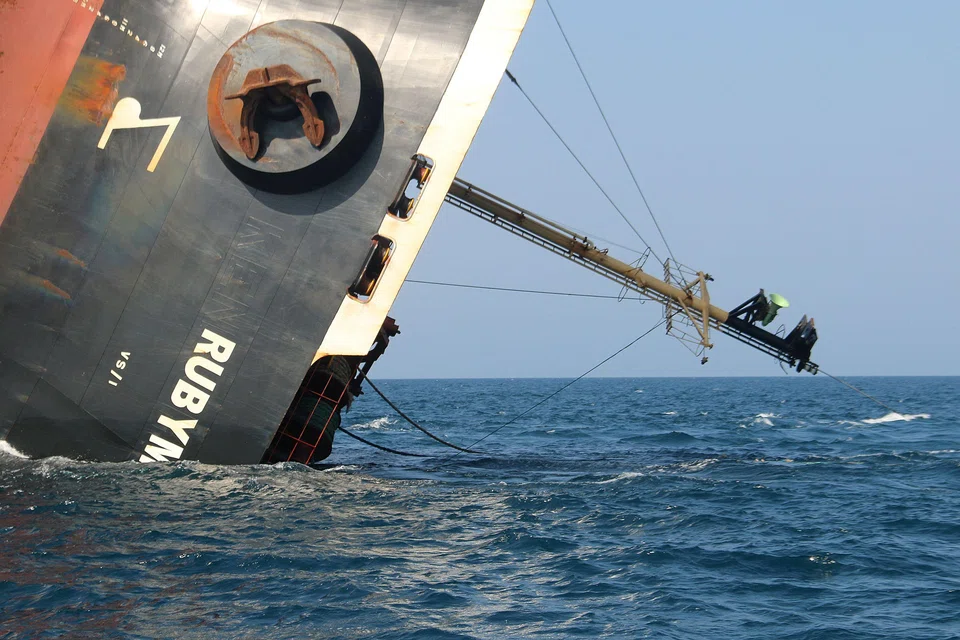 Following the sinking of the Rubymar (above) and the attack on bulk carrier True Confidence, in which three crew members were killed, seafarers' union Nautilus has called upon shipowners "to urgently reassess the necessity of any planned transits" through the Red Sea.