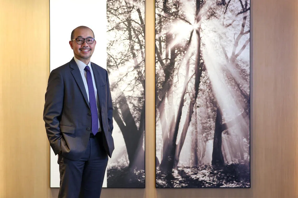 Han Khim Siew, CEO of OUE Reit's manager, says disciplined capital recycling and portfolio optimisation could drive the Reit's stock price and DPU growth. 