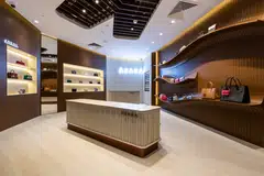 Abara's first boutique opened in Ngee Ann City shopping mall last week. 