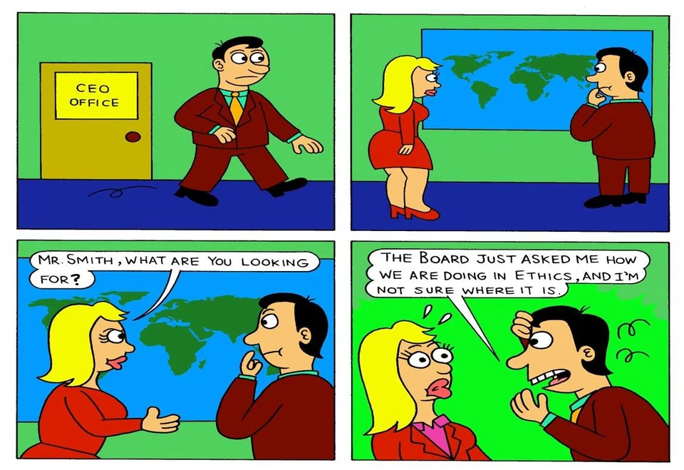 Picking the right CEO, who is ethical, is crucial.