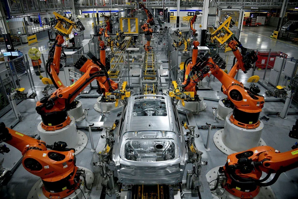 Motor vehicle production surges 9.3 per cent last month after declining 1.9 per cent in March.