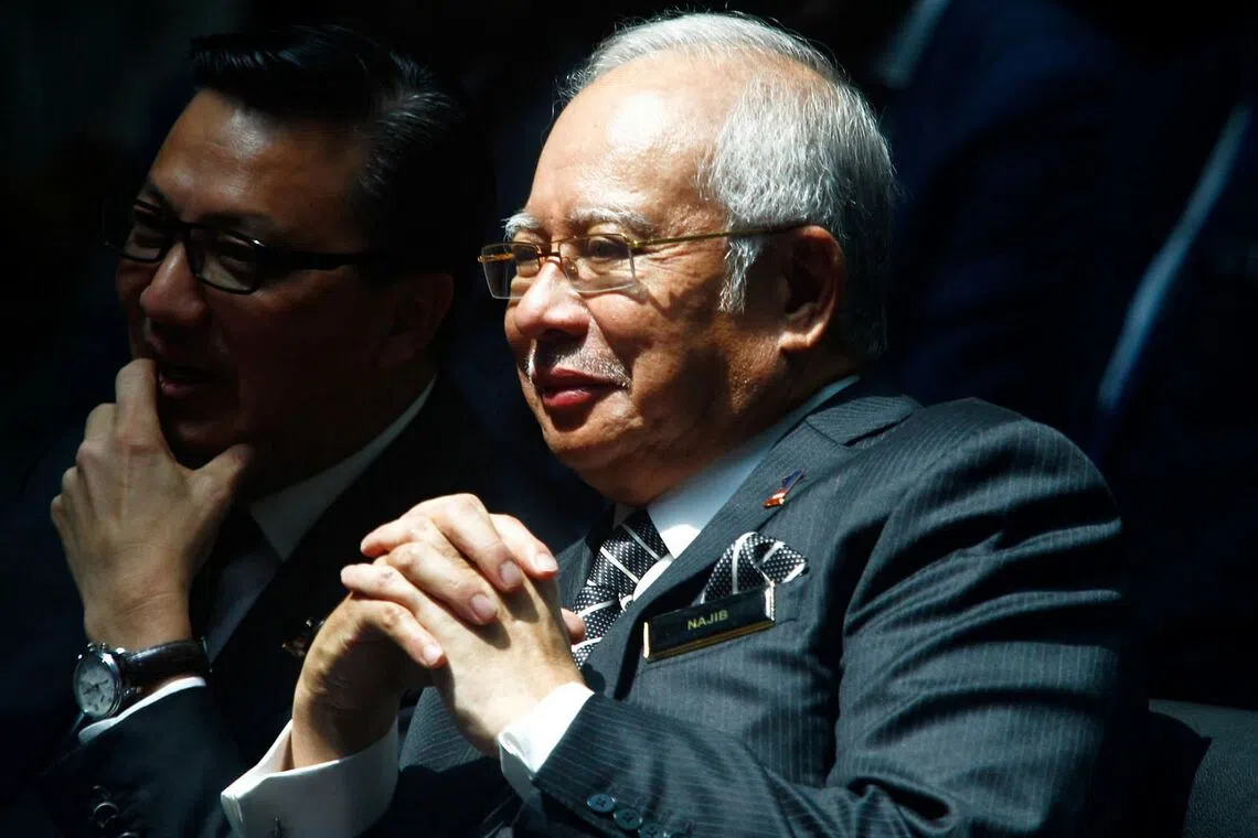 Najib has been charged with four counts of corruption and 21 counts of money laundering for receiving illegal transfers of more than RM2.3 billion ringgit ($730.5 million) from 1MDB.