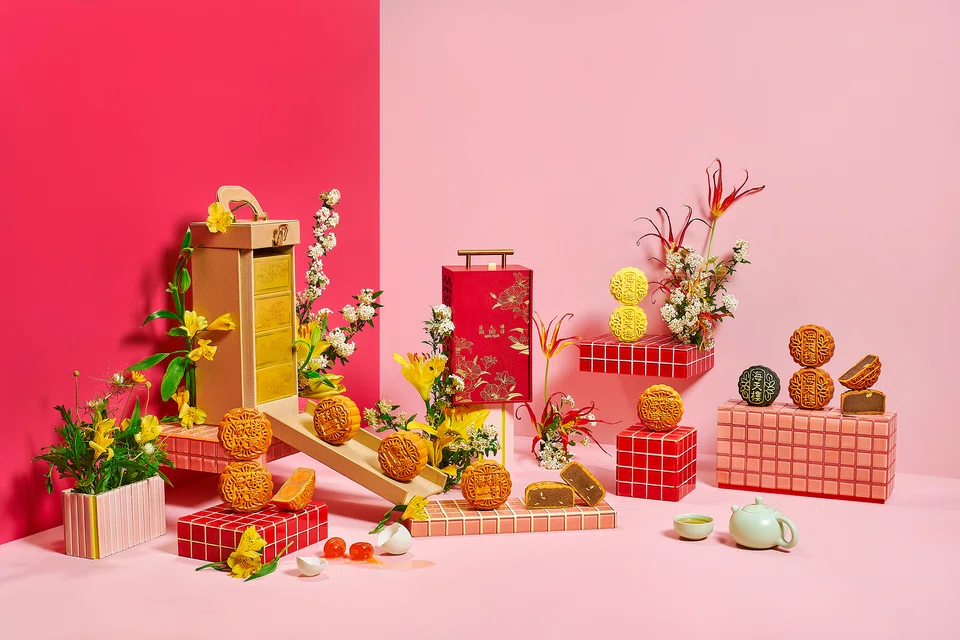 Hai Tien Lo's baked and snowskin mooncake range.