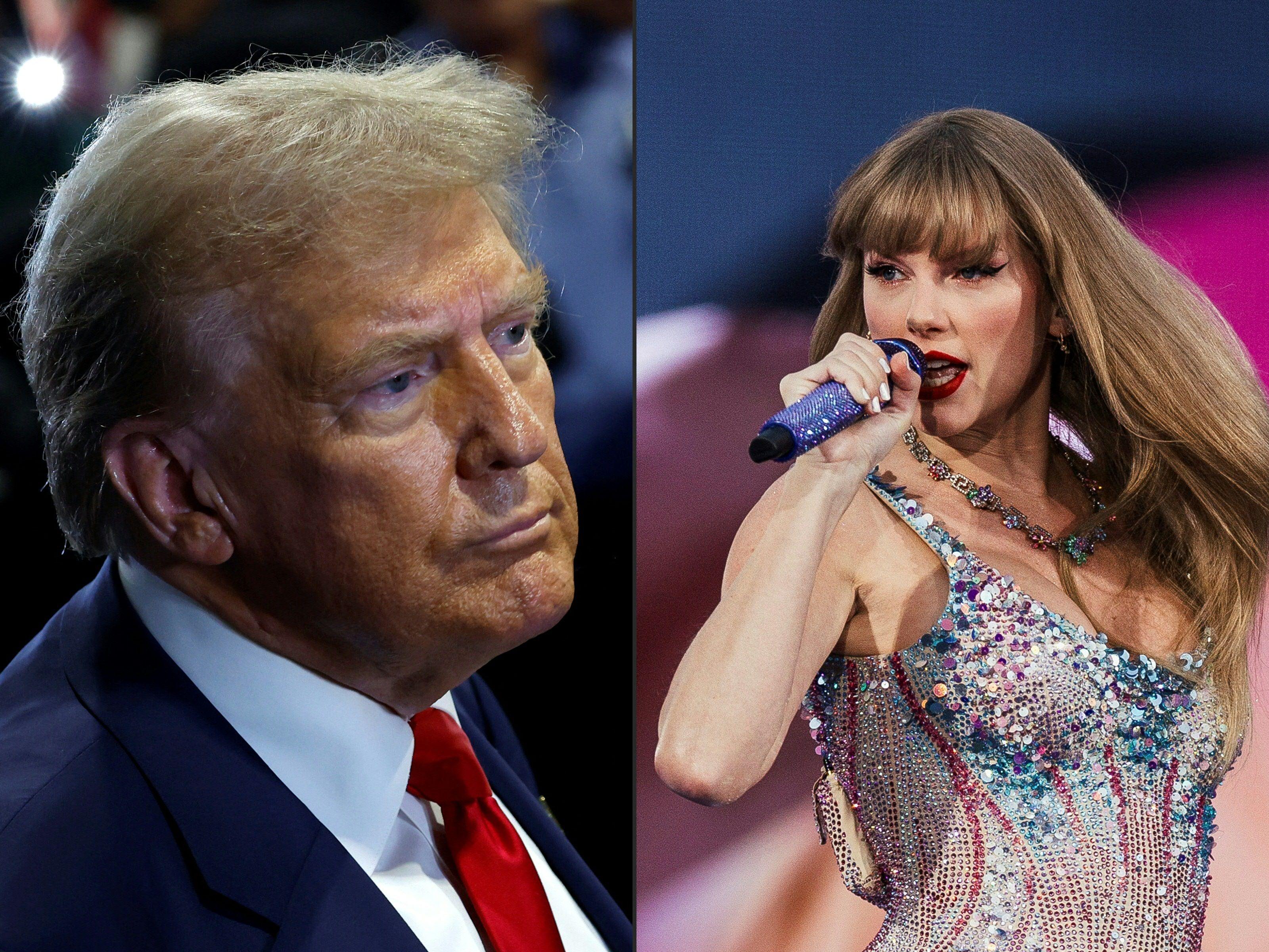 I HATE TAYLOR SWIFT!', Trump posts on social media