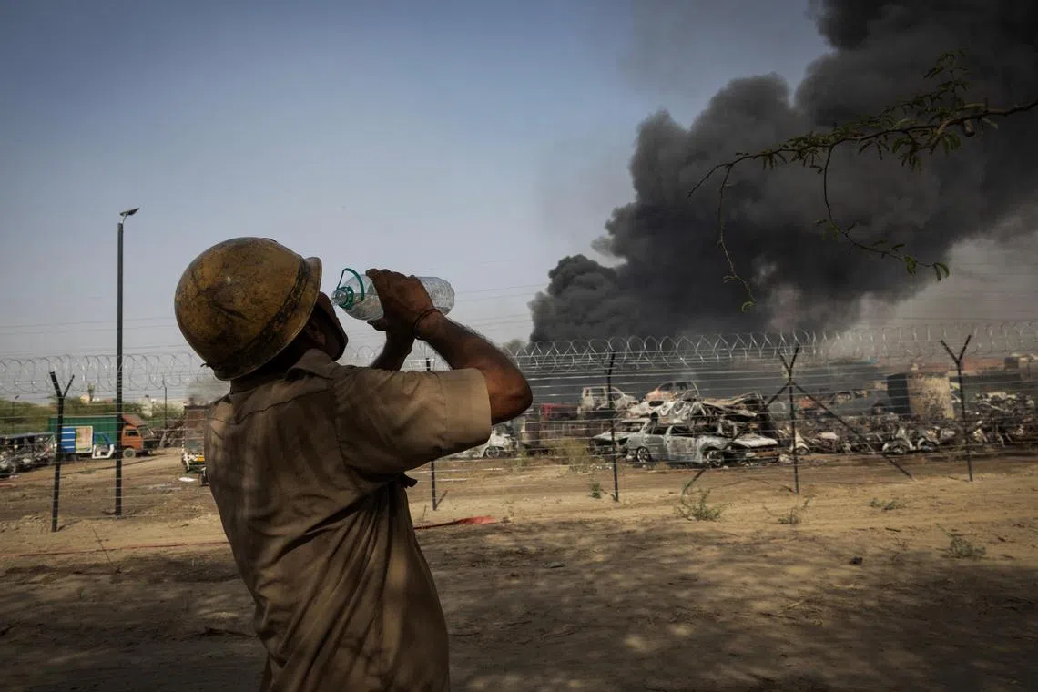 India is among the countries most exposed to global warming. A scorching heat wave in May took temperatures to almost 53 degrees Centrigrade. Most of India's power generation is dominated by coal.