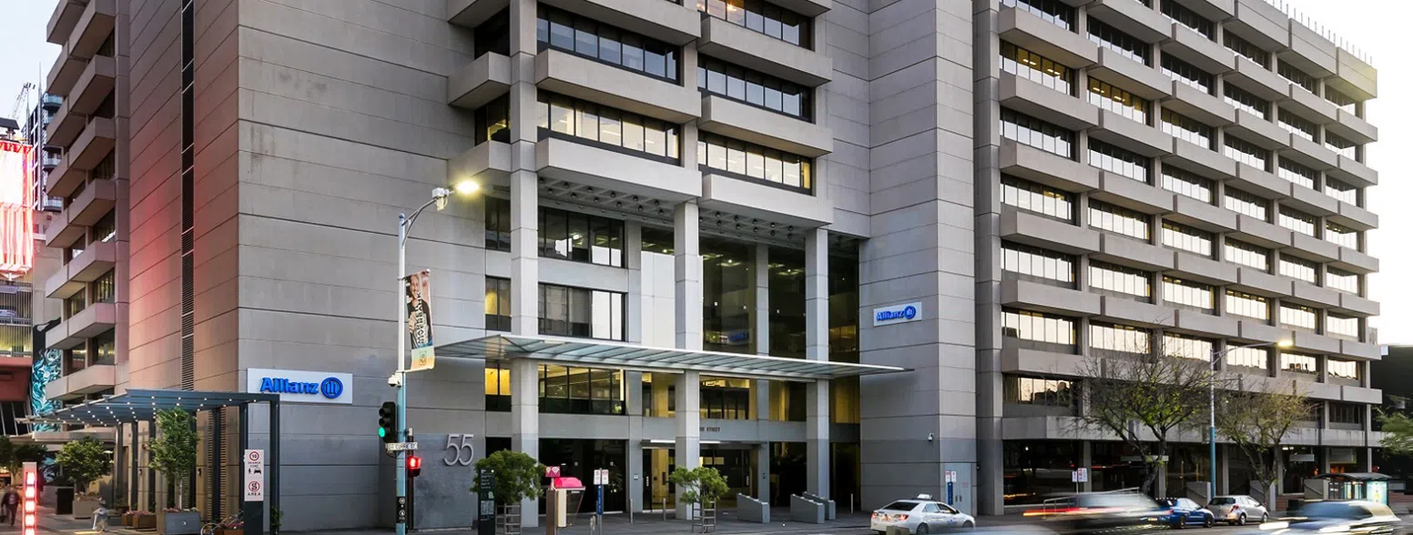 55 Currie Street is one of Suntec Reit's properties in Adelaide, Australia.