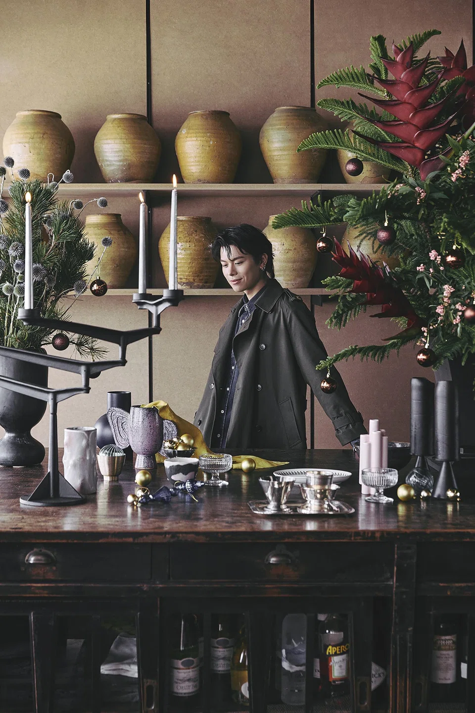 Celebrating Christmas with Glenn Yong.