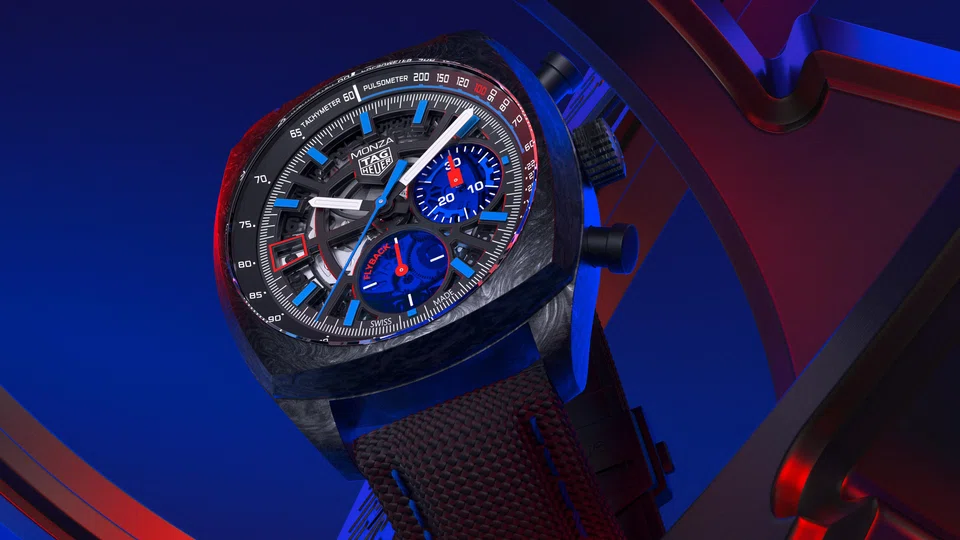 Tag Heuer Monza Flyback Chronometer.